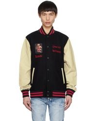 Ksubi - Icons Letterman Bomber Jacket - Lyst