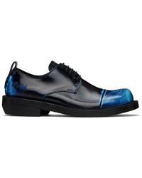 Adererror - Chaussures oxford incurvées db02 noires - Lyst