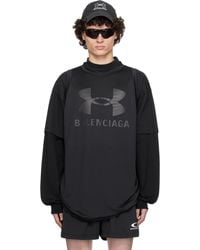 Balenciaga - Under Armour Edition Triple Layered T-Shirt - Lyst