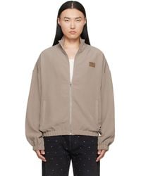Amiri - Taupe Patch Cady Track Jacket - Lyst