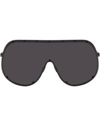 Rick Owens - Temple Shield Sunglasses - Lyst