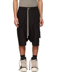 Rick Owens - Temple Pods Cargo Shorts - Lyst