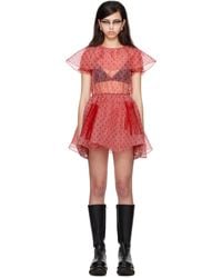 Im Sorry by Petra Collins - Ssense Exclusive Jennyfax Edition Tulle Minidress - Lyst