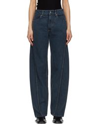 Eckhaus Latta - Jean Bend Bleu - Lyst