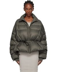 Rick Owens - Khaki Concordians Sail Down Jacket - Lyst