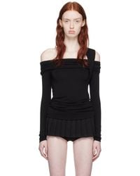 Pushbutton - Ssense Exclusive Ruched Blouse - Lyst