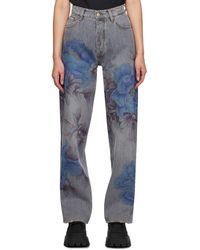 Eytys Benz Bloom Jeans in Blue | Lyst