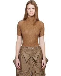 Issey Miyake - Chiffon Twist 3 Top - Lyst