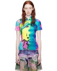 Conner Ives - Color Printed T-shirt - Lyst