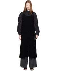 Y's Yohji Yamamoto - Solid Knit Arranged Strap Midi Dress - Lyst