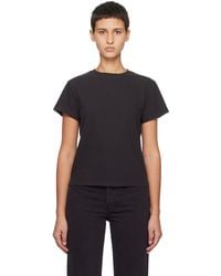 RE/DONE - Black Hanes Edition Classic T-shirt - Lyst