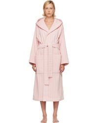 Tekla - Terry Hooded Bathrobe - Lyst