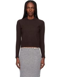 Jil Sander - Lightweight Wool Crew-Neck Sweater - Lyst