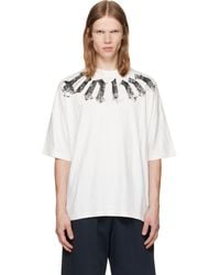Palm Angels - Off- Big Neck Logo Loose T-Shirt - Lyst
