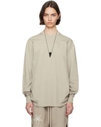 Rick Owens - Off- Champion Edition Girdered T-Shirt - Lyst