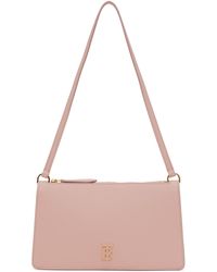 Burberry - Mini sac à bandoulière rose à monogramme tb - Lyst