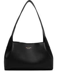 Rag & Bone - Slade Calf Leather Shoulder Bag - Lyst