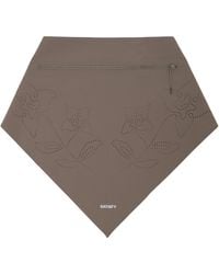 Satisfy - Taupe Peaceshell Ice Bandana Scarf - Lyst