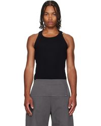 Jean Paul Gaultier 'The Piercing' Tank Top in Blue for Men | Lyst