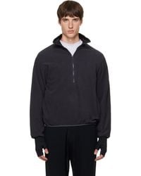 Entire studios - Shell Fleece Sweatshirt - Lyst