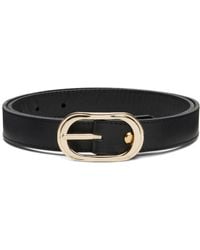 Ernest W. Baker Rose Buckle Belt in Black for Men | Lyst
