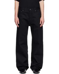 Balenciaga - Curved Knee Jeans - Lyst