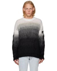 Off-White c/o Virgil Abloh - Black Striped Sweater - Lyst