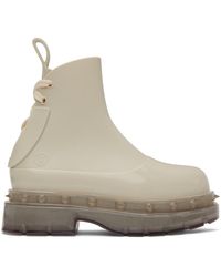Undercover - Beige Melissa Edition Spikes Boots - Lyst