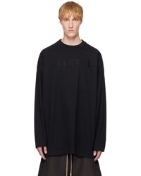 Fear Of God - ブラック 'Eternal' 長袖Tシャツ - Lyst