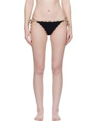 Burberry - Check Trim Bikini Bottom - Lyst
