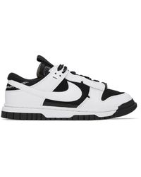 Nike - Black & White Air Dunk Jumbo Sneakers - Lyst