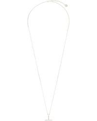 Tom Ford - T Pendant Necklace - Lyst