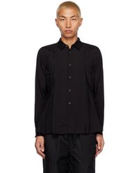 COMME DES GARÇON BLACK - Comme Des Garçons Pleated Shirt - Lyst