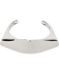 KHAITE - Lotus Cuff Bracelet - Lyst