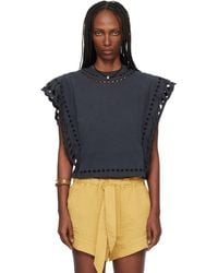 Isabel Marant - Isabel Marant Etoile Marant Étoile Odyle Cotton T-Shirt - Lyst