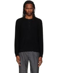 Studio Nicholson - Corine Knit Henley - Lyst
