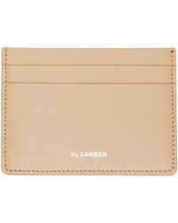 Jil Sander - Pink Credit Card Holder - Lyst