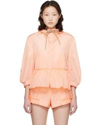 Simone Rocha - Ruffle Frill Peplum Jacket - Lyst