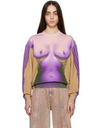 Y. Project - Jean Paul Gaultier Edition Body Morph Sweatshirt - Lyst