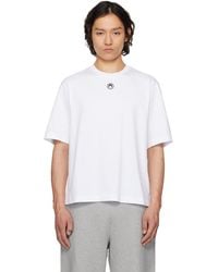 Marine Serre - Organic Cotton Plain T-Shirt - Lyst