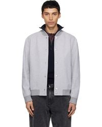 BOSS - Cotton Bomber Jacket - Lyst