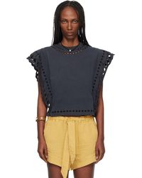 Isabel Marant - Marant Étoile Odyle Cotton T-Shirt - Lyst