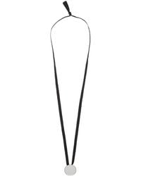 MM6 by Maison Martin Margiela - Silver Mirror Necklace - Lyst