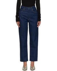 Agolde - 90's Pinch Waist Crop Comfort Stretch Jeans - Lyst
