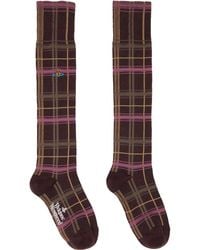 Vivienne Westwood - Multicheck High Socks - Lyst