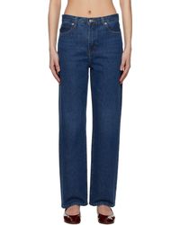 FRAME - ブルー 'Le Jane Ankle' ジーンズ - Lyst