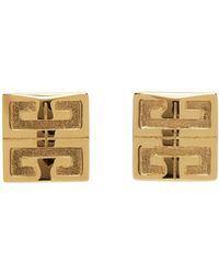 Givenchy - Gold 4g Stud Earrings - Lyst