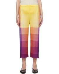 Pleats Please Issey Miyake - Photon Trousers - Lyst