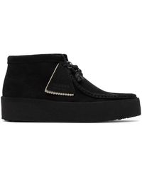 Clarks - Bottes wallabee cup noires - Lyst