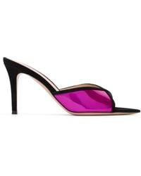 Gianvito Rossi - Confetti Mule Heeled Sandals - Lyst